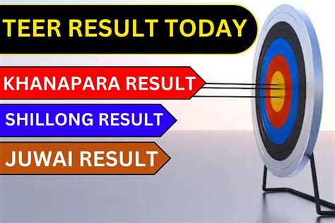 teer old result khanapara|khanapara shillong teer result.
